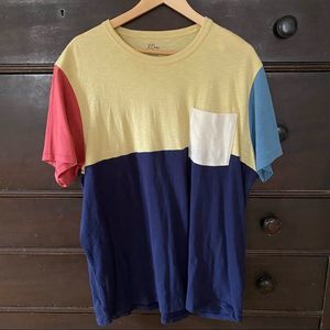J.Crew Slub Cotton Pocket T Shirt NWOT